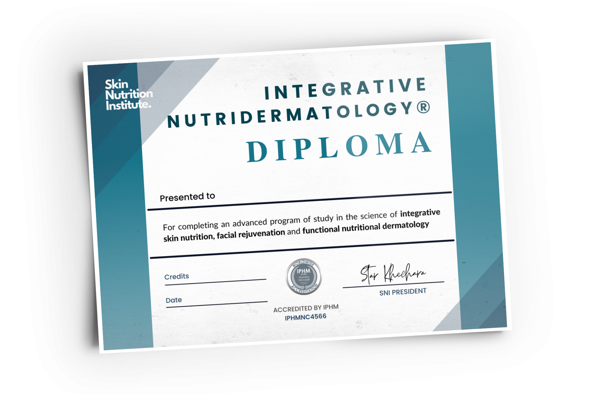 Diploma In Integrative Nutridermatology® | Nutritional Dermatology