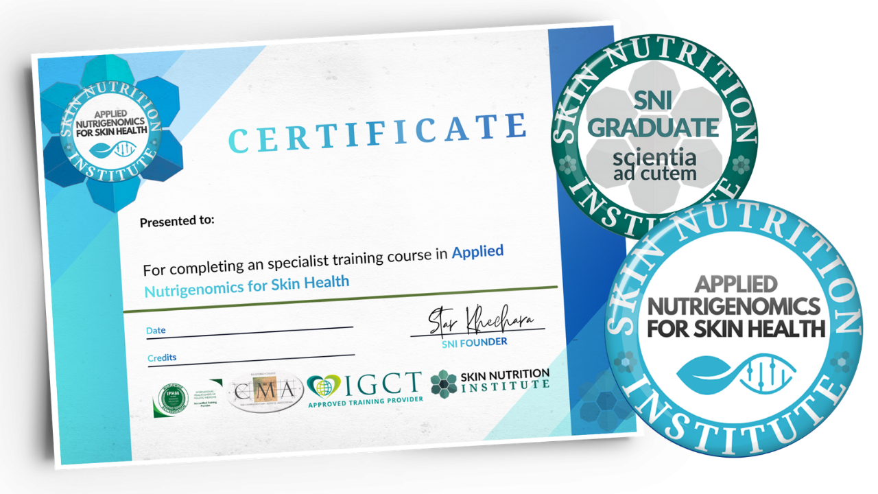 Skin Rejuvenation Nutrition Diploma by Star Khechara