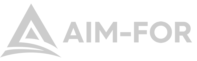 AIM_FOR Logo Grey