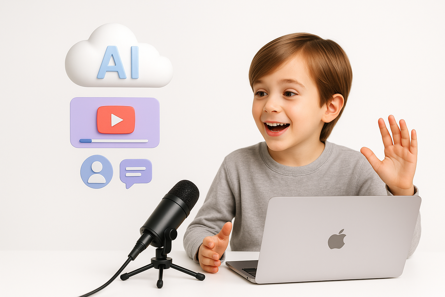 Niños aprendiendo tecnología e IA con AltumX Academy