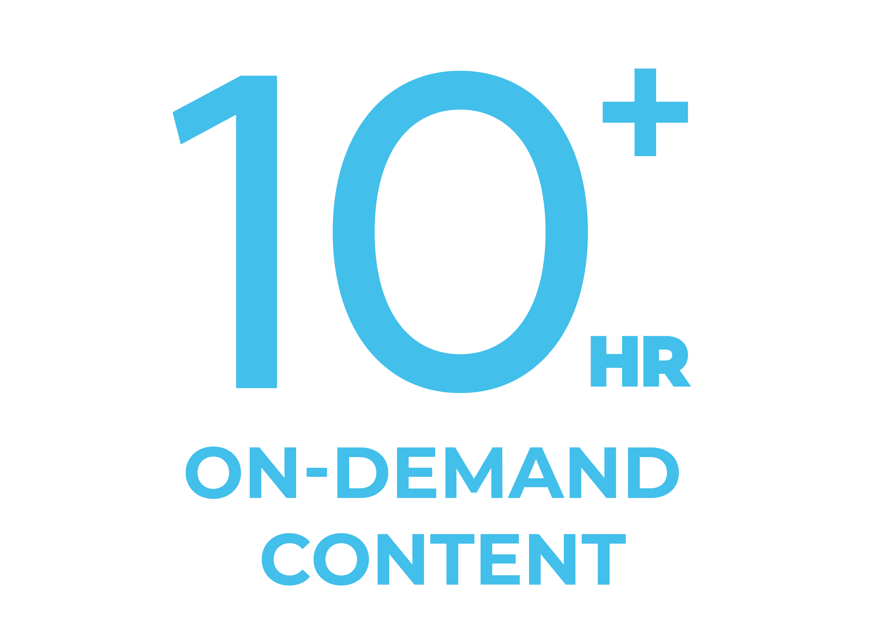8 HOURS ON-DEMAND CONTENT