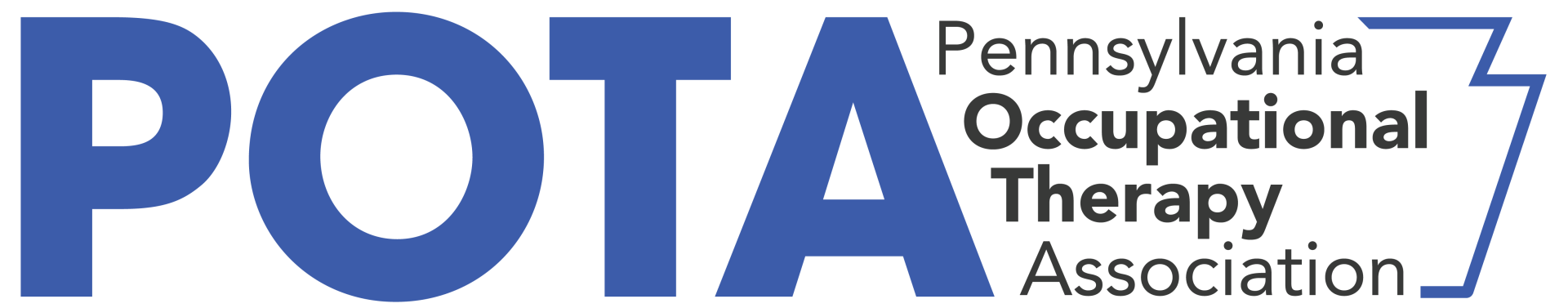 logo of the nevada occupational therapy association, a grey outline of the state of Nevada on the left with the initials NOTA to the right, with Nevada Occupational Therapy Association beneath the initials in navy