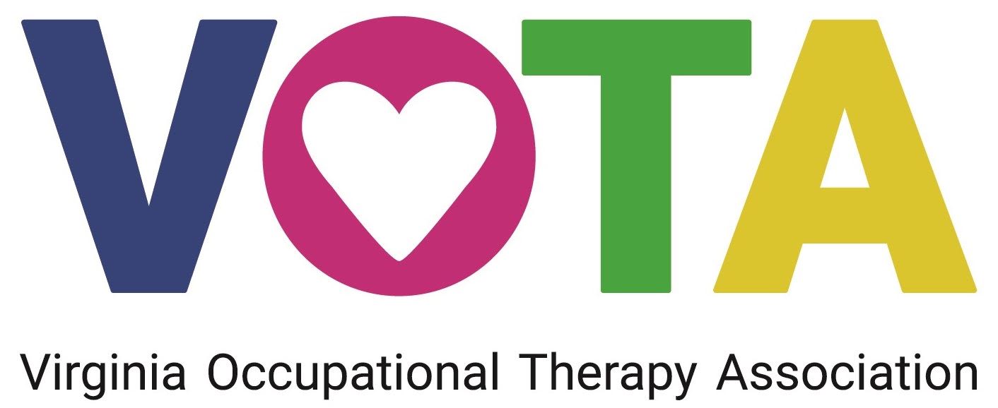 logo of the occupational therapy association of colorado with two overlapping mountains and the letters OTAC beneath