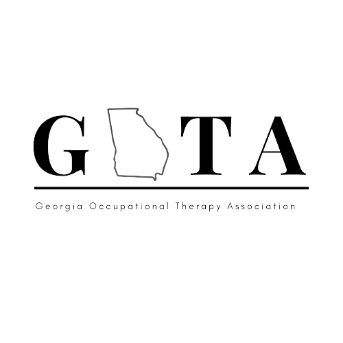 logo of the occupational therapy association of colorado with two overlapping mountains and the letters OTAC beneath