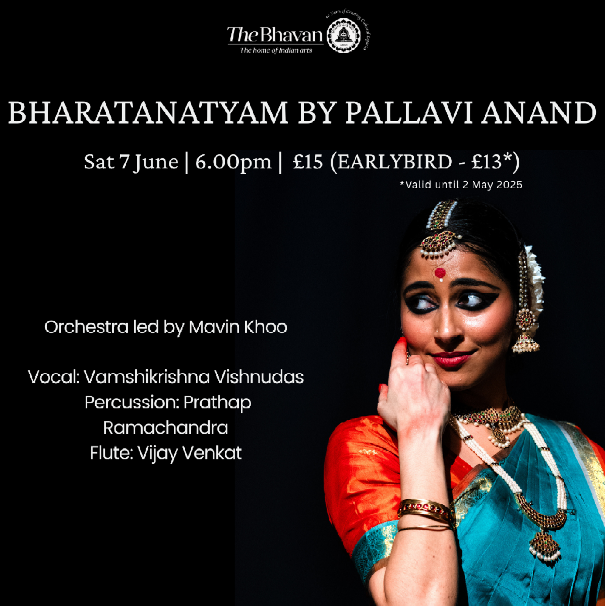 Bharatanatyam by Pallavi Anand is a Bharatanatyam dance recital