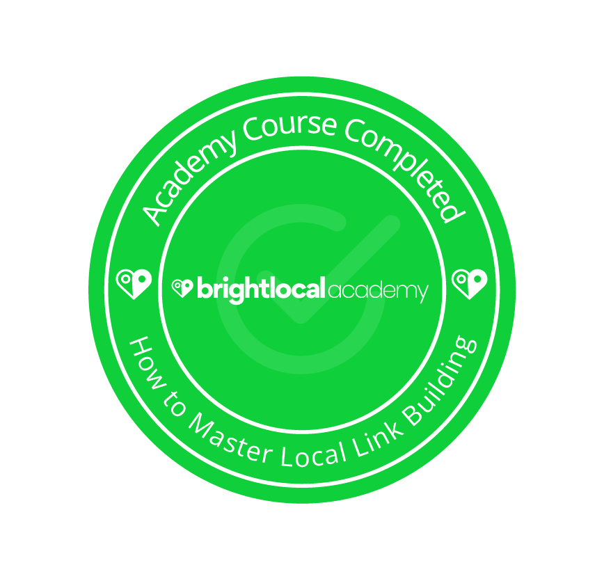 BrightLocal Academy - Course Completed - Master Local Link Building
