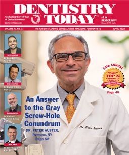 Dentistry Today cover, April 2022