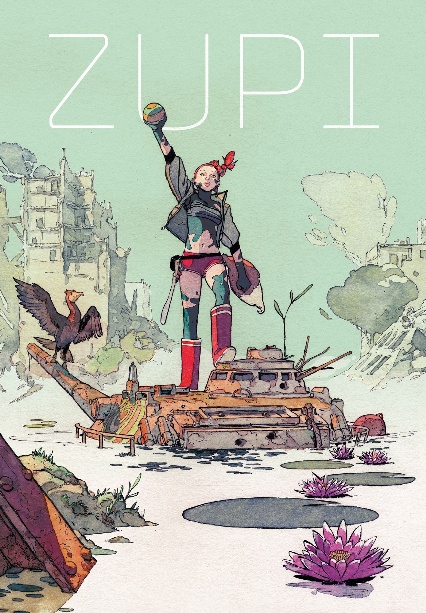 revista de arte e ilustração Zupi 65 - capa Priscila Barbosa
