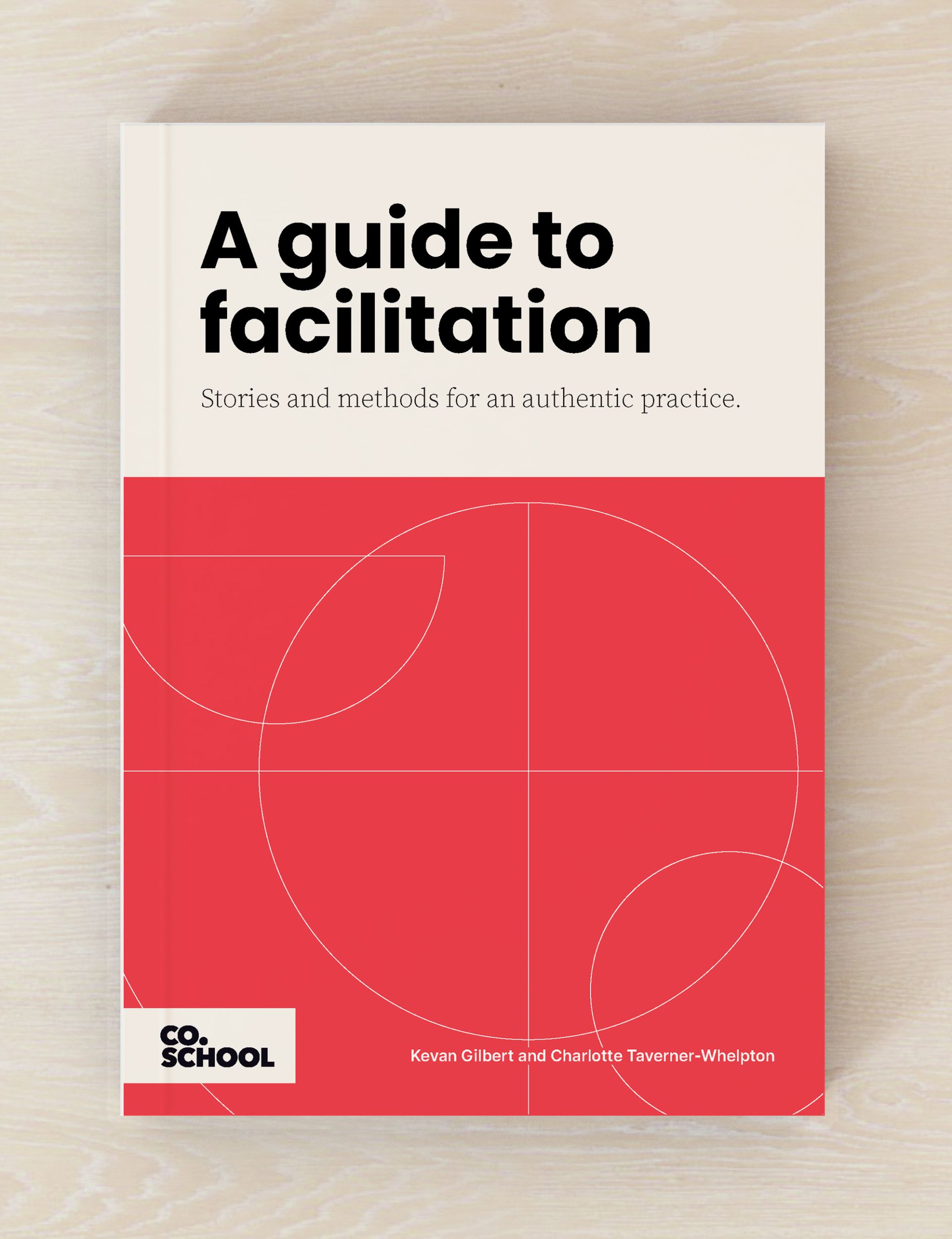 Cover image of the Becoming a facilitator guidebook