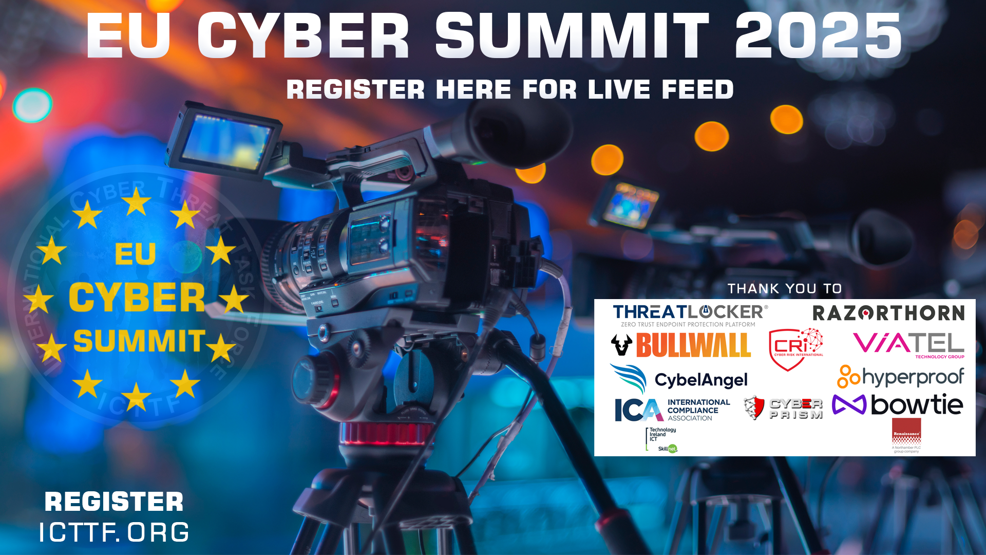 FREE LIVE STREAM TO EU CYBER SUMMIT 2025