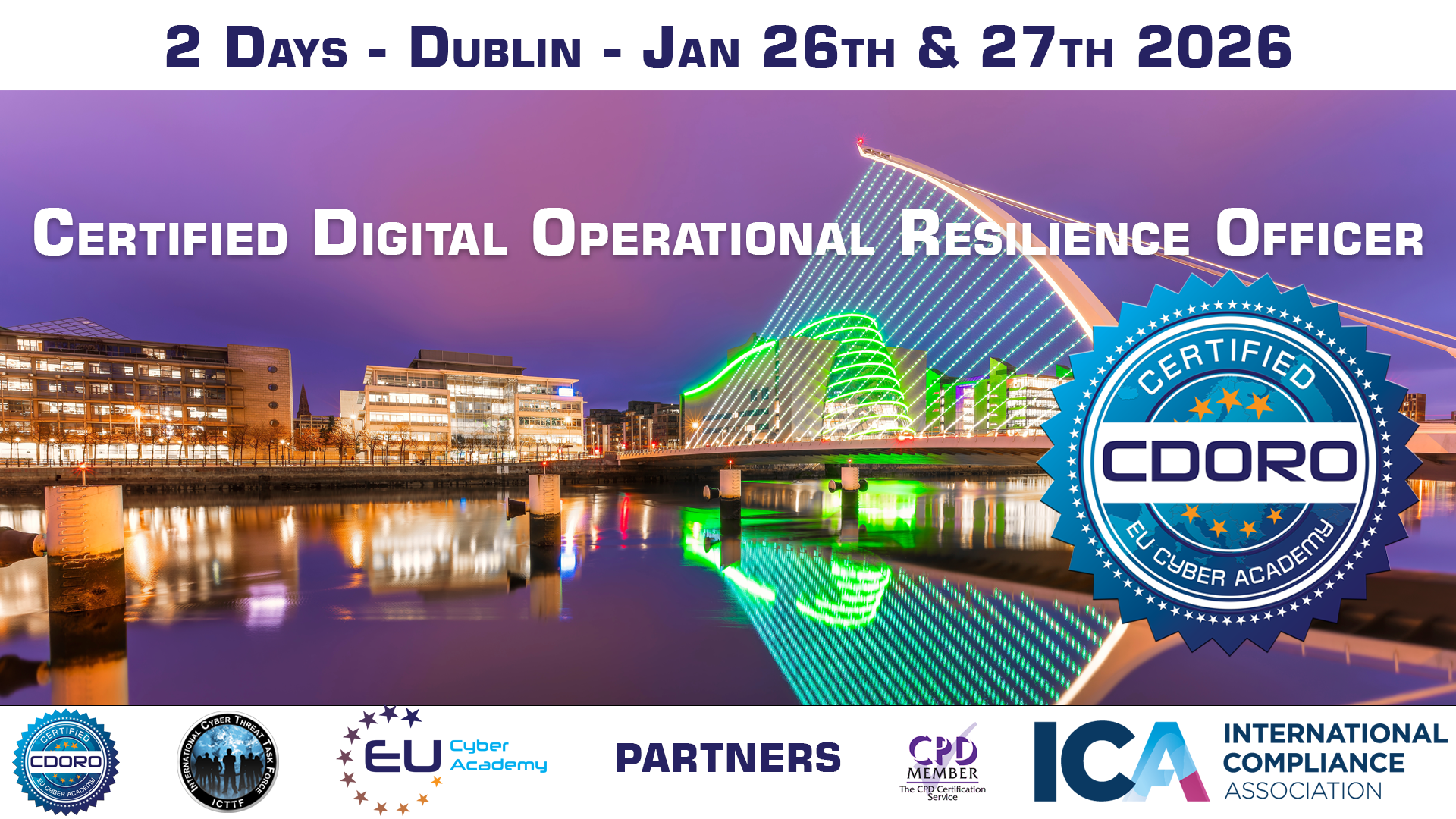 CDORO Dublin Jan 2026