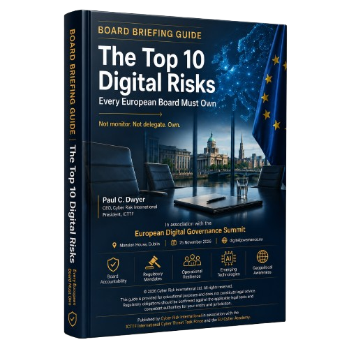 The Executive Guide — The Top 10 Digital Risks Every European Board Must Own