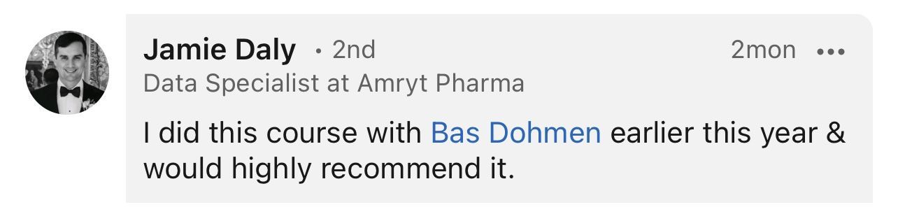 Testimonial Jamie Daly