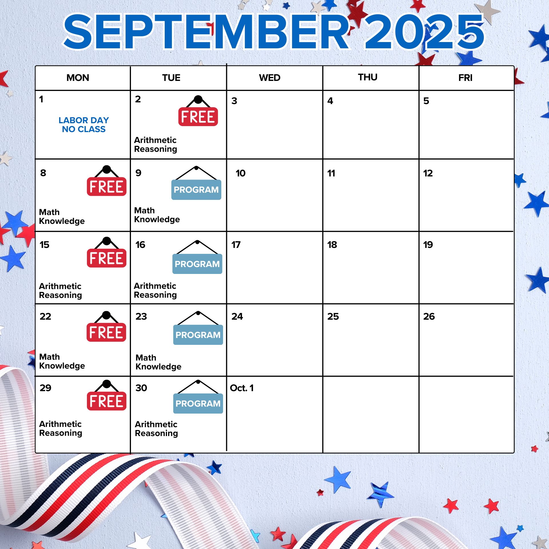 April 2025 ASVAB Classes