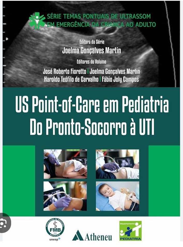 Capa do livro US Point-of-Care em Pediatria