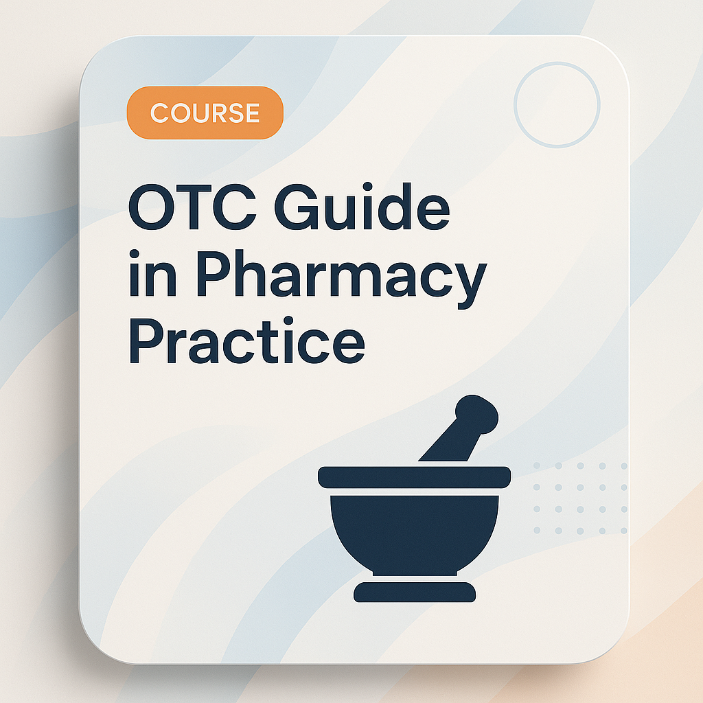 دورة الأدوية بدون وصفة (OTC)