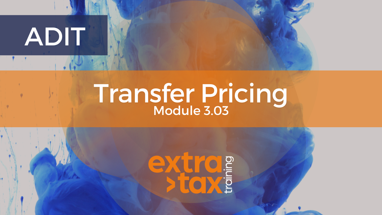 ADIT Transfer Pricing - Online Training Course