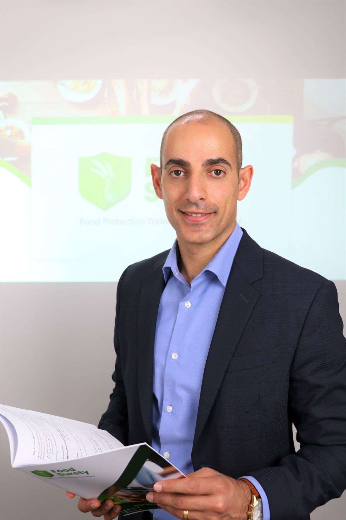 Food Defence Trainer - Ray Haddad- featured in the food defese awareness elearning talking about intentional adulteration 