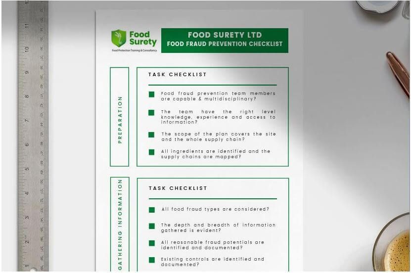 VACCP checklist PDF - Food Surety 