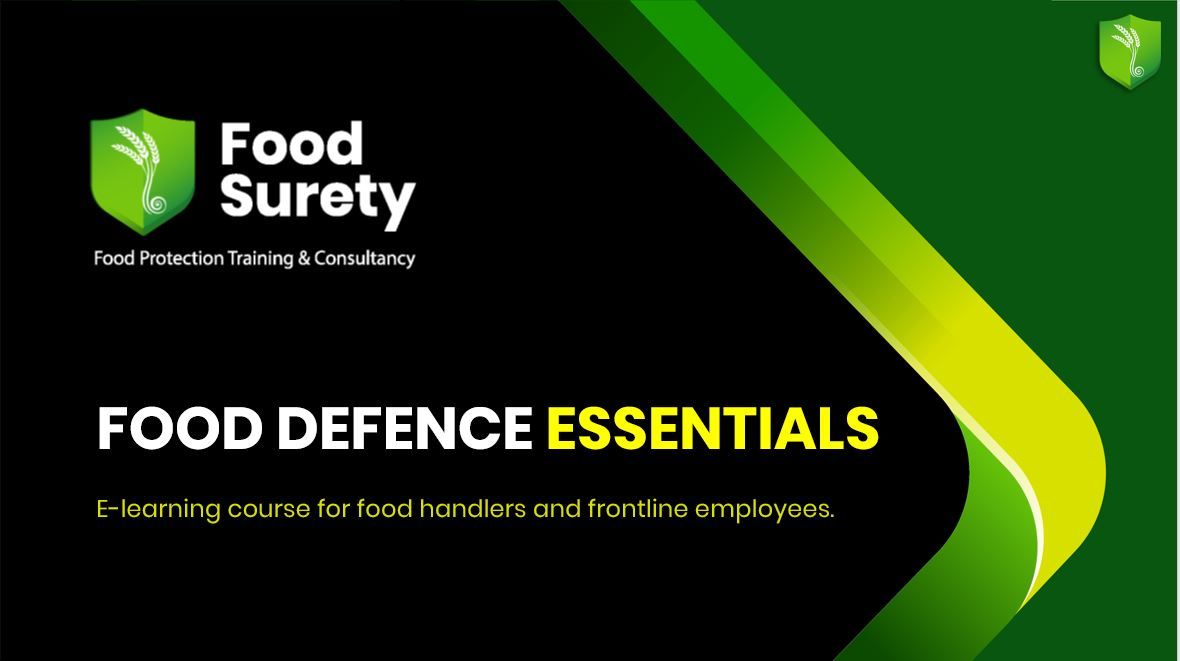 Food Defence Training & Site Security Essentials | Food Surety