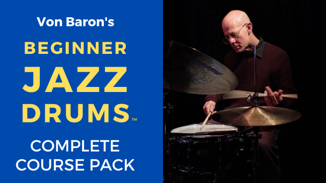 Beginner Jazz Drum Beats | Beginner Jazz Drums Course Pack