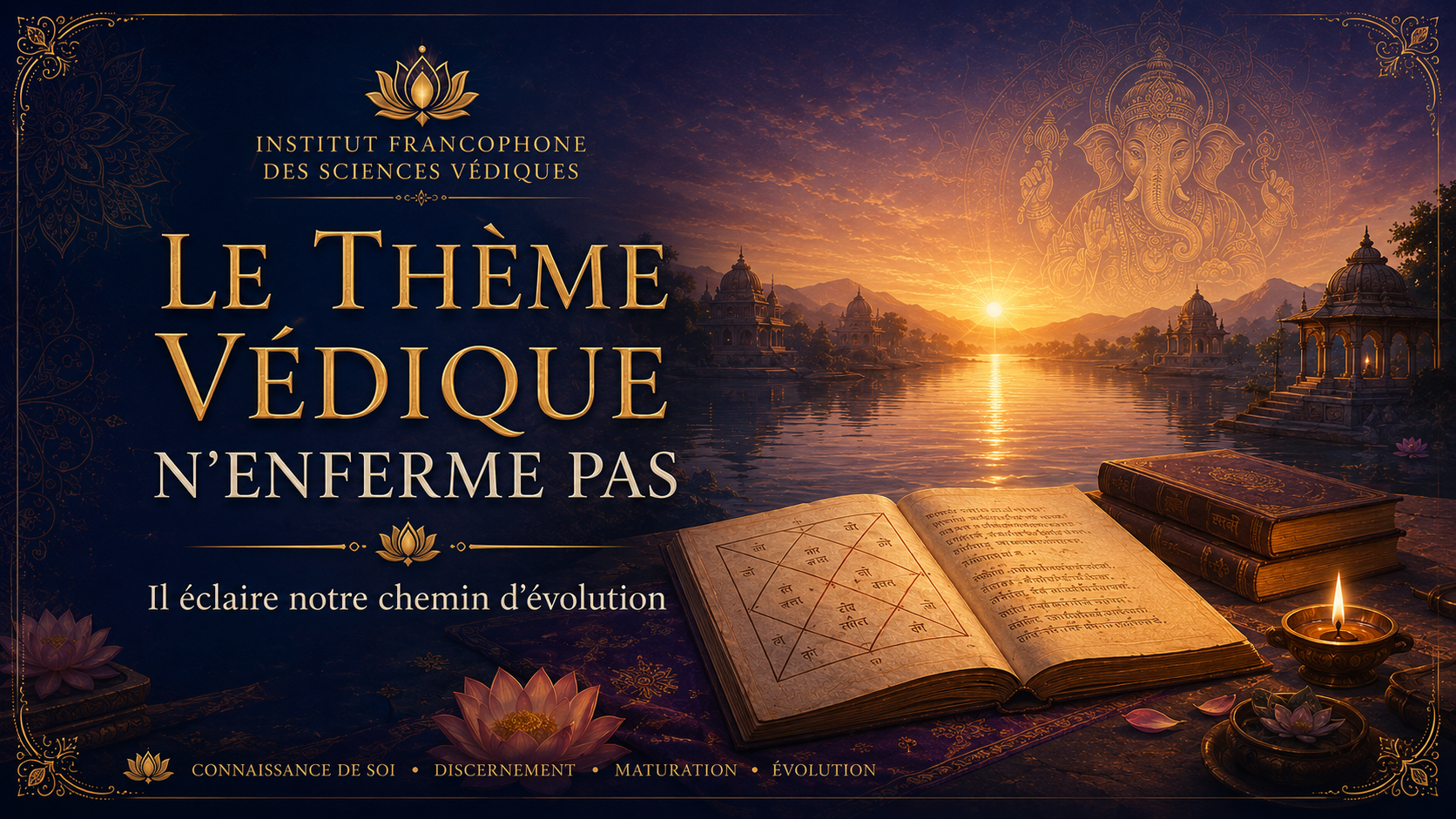 Le thème védique n’enferme pas : il éclaire notre chemin d’évolution