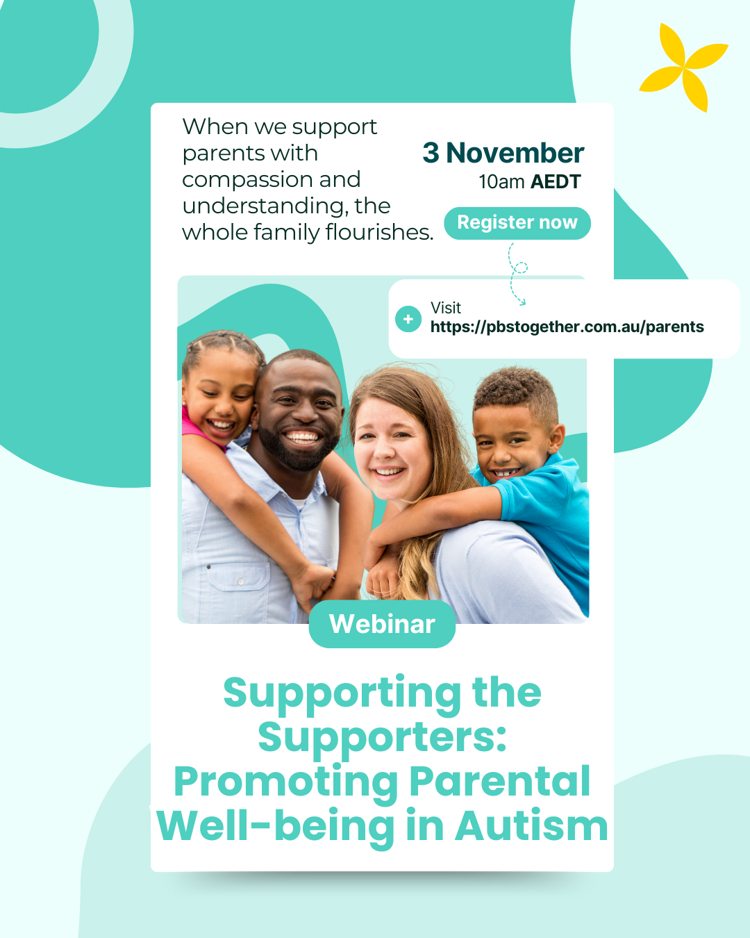 Working successfully with families: Promoting Parental well-being