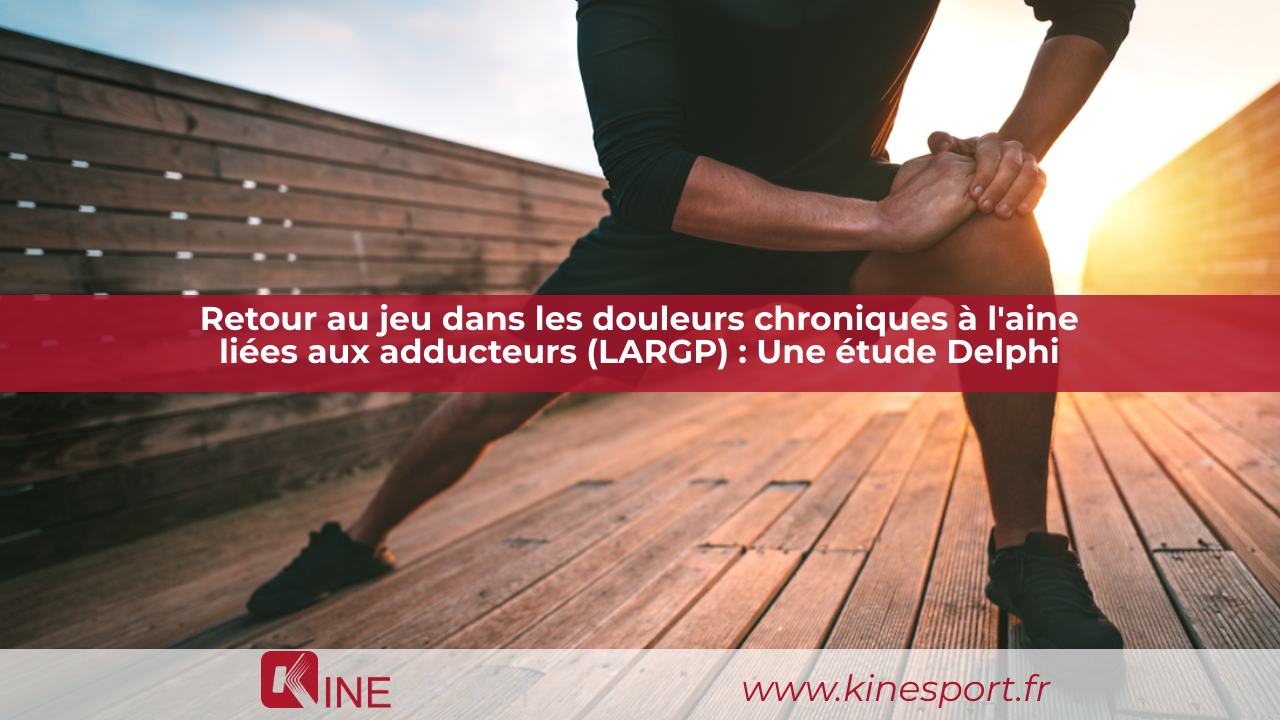 Retour au jeu dans les douleurs chroniques à l