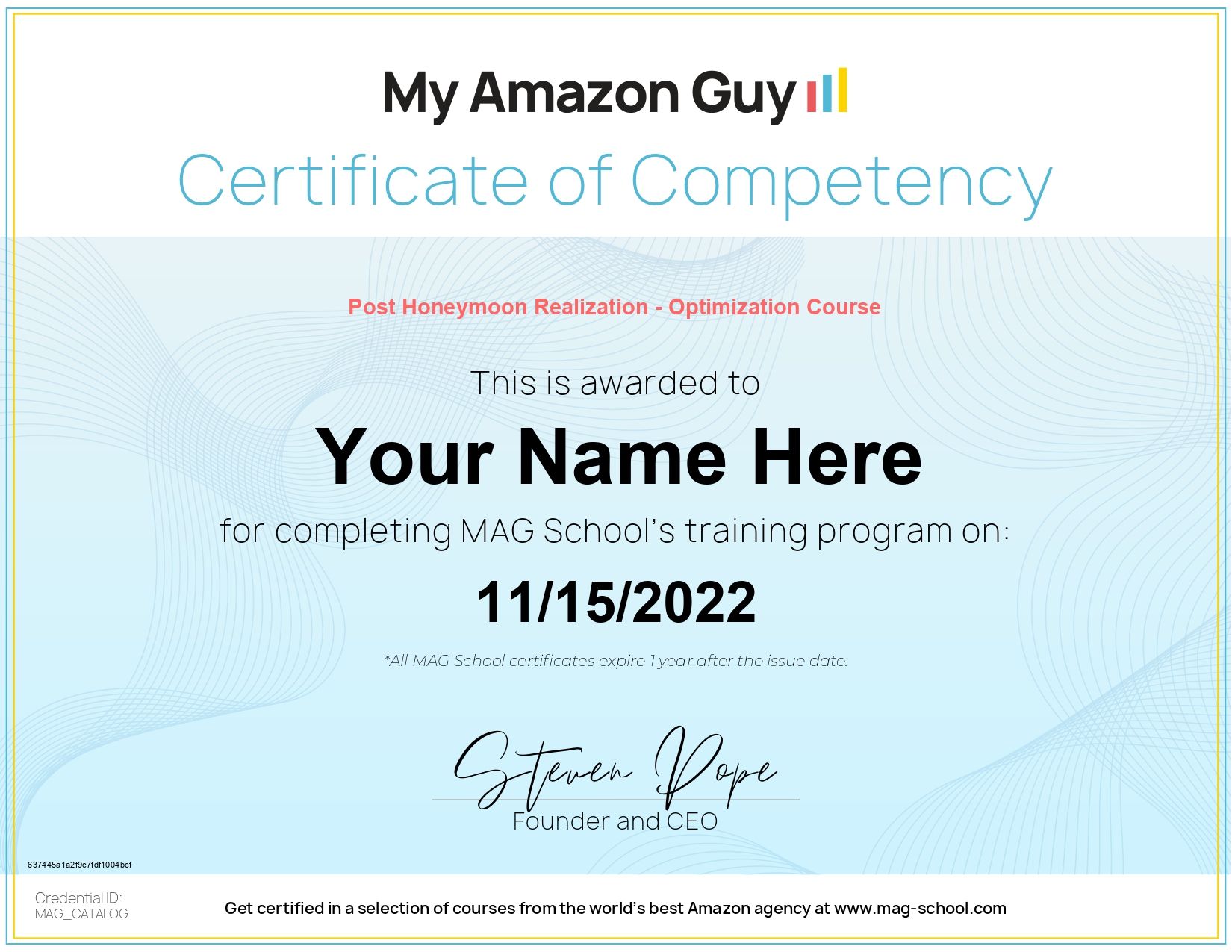 Building a Variation on Amazon Course