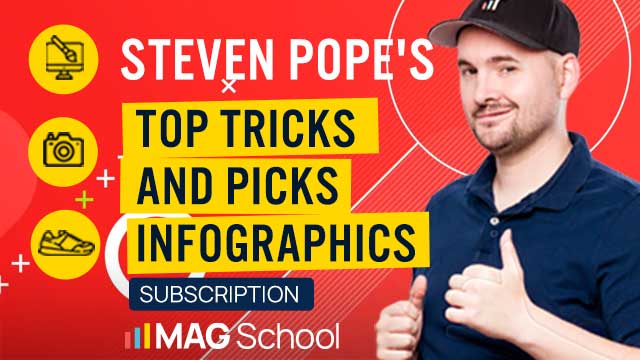 Steven Pope's Tricks and Tips Infographics