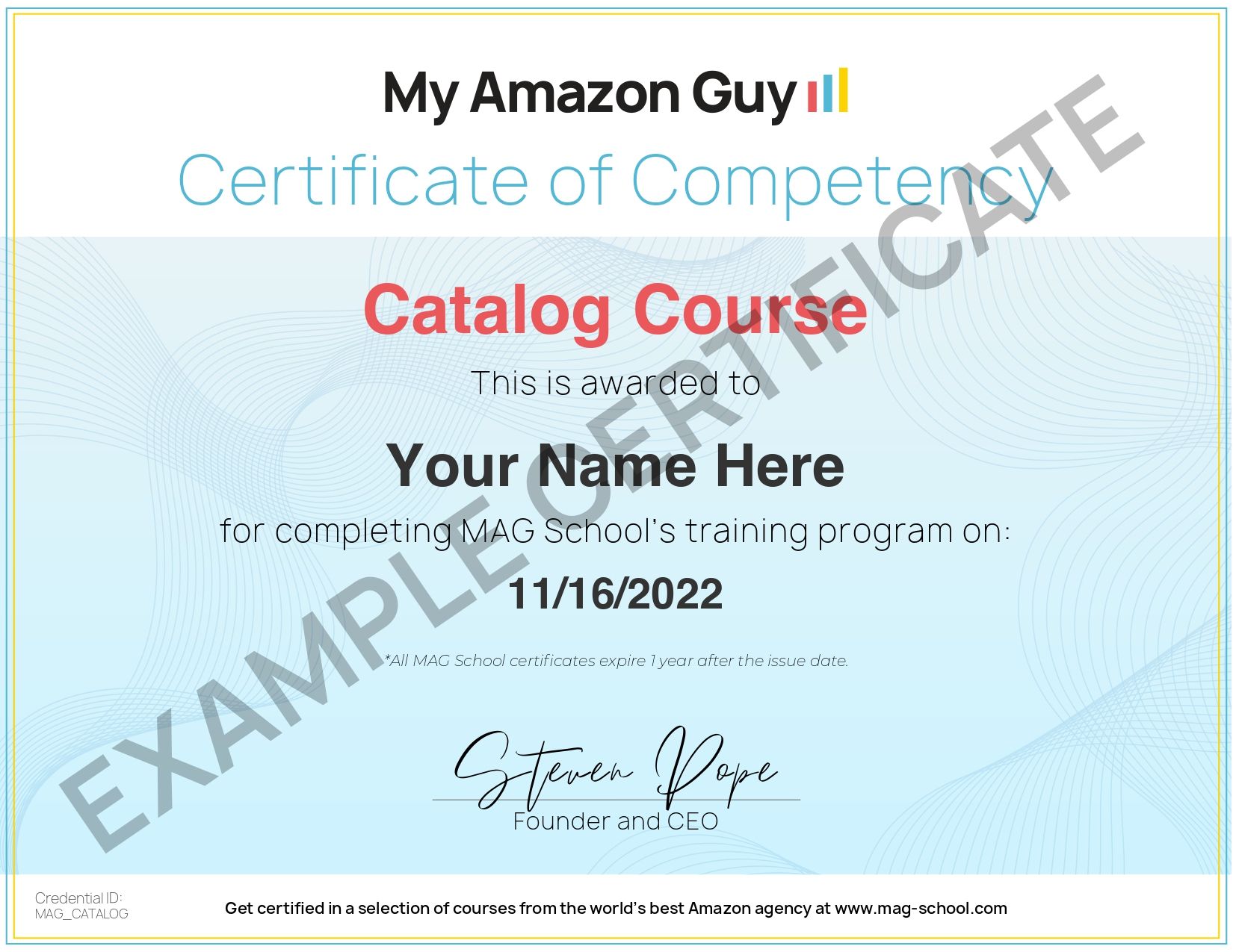 Amazon Catalog Course