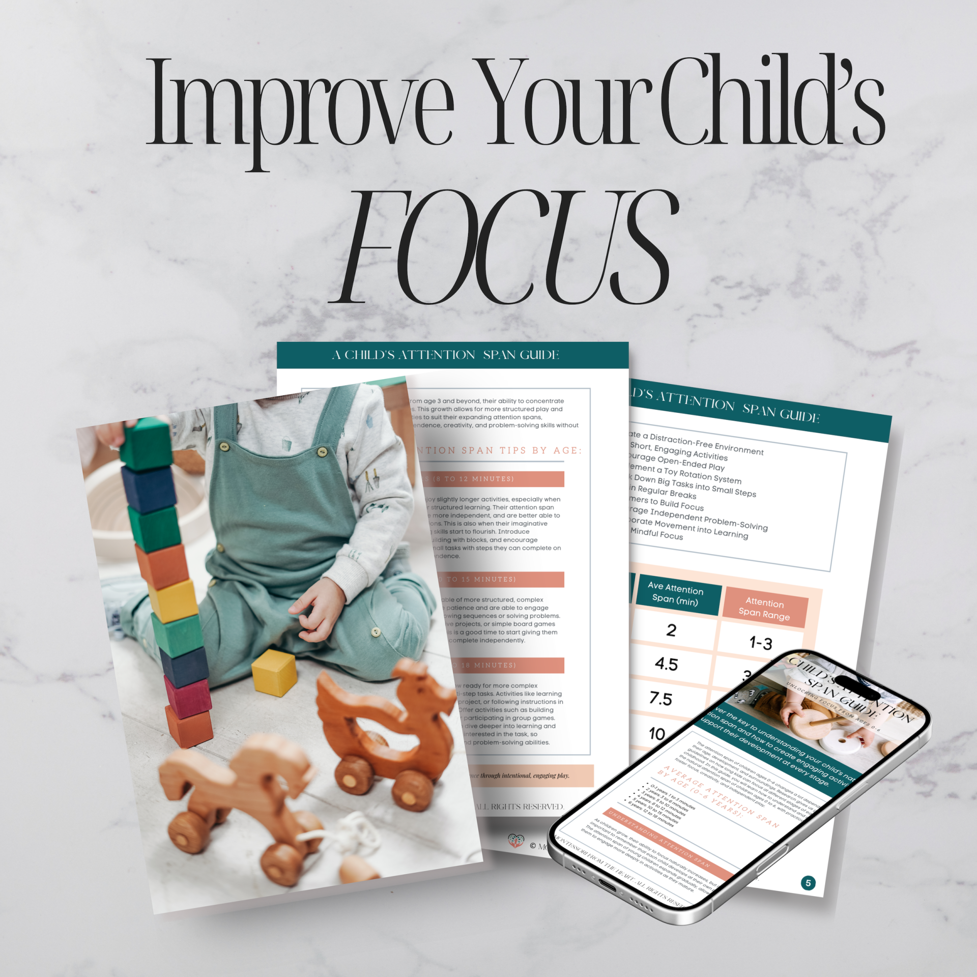 10 Easy Ways To Increase Your Child Focus | Free Attention Span Guide