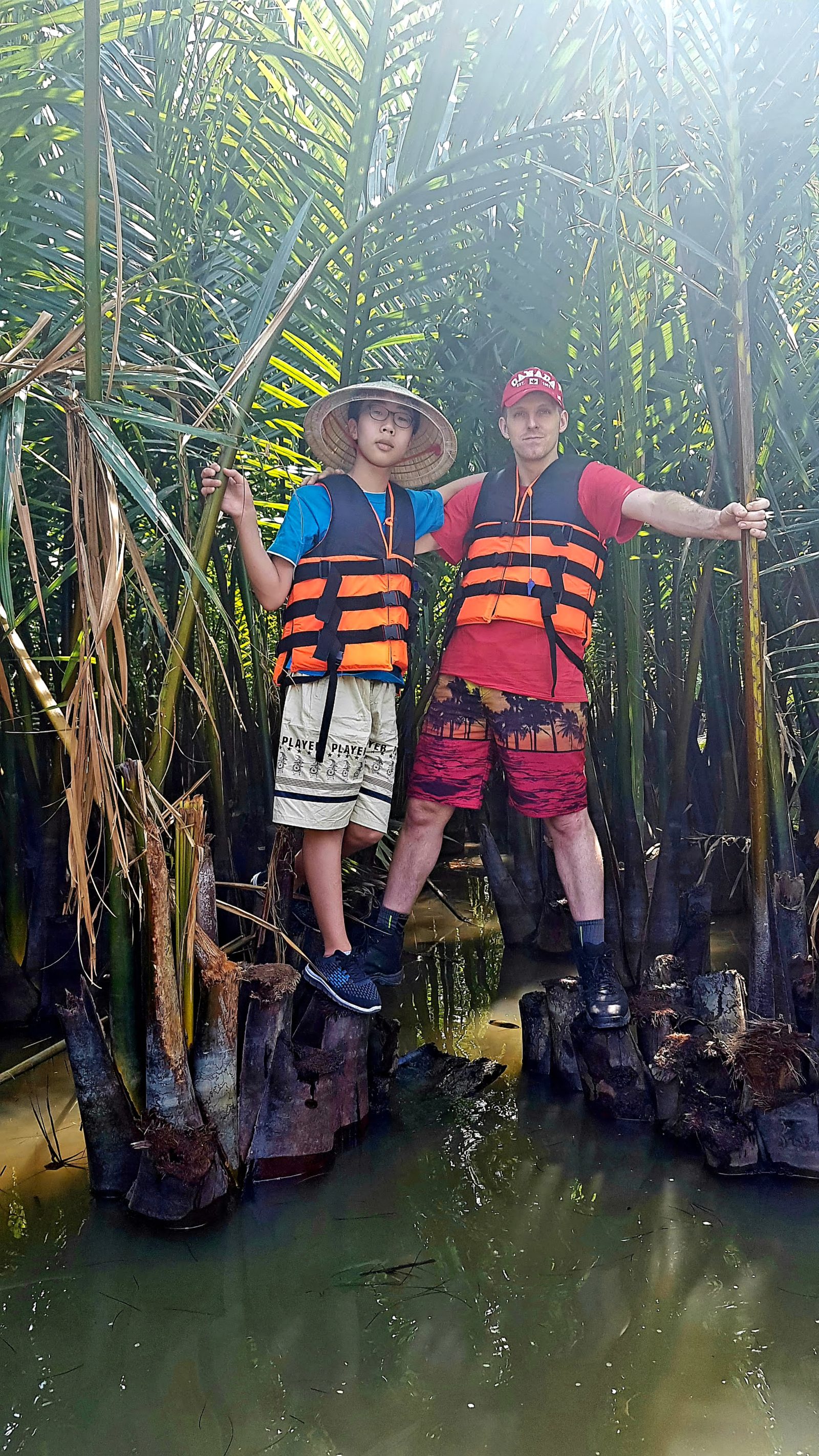 Mr. Jay with a student in Vietnam
