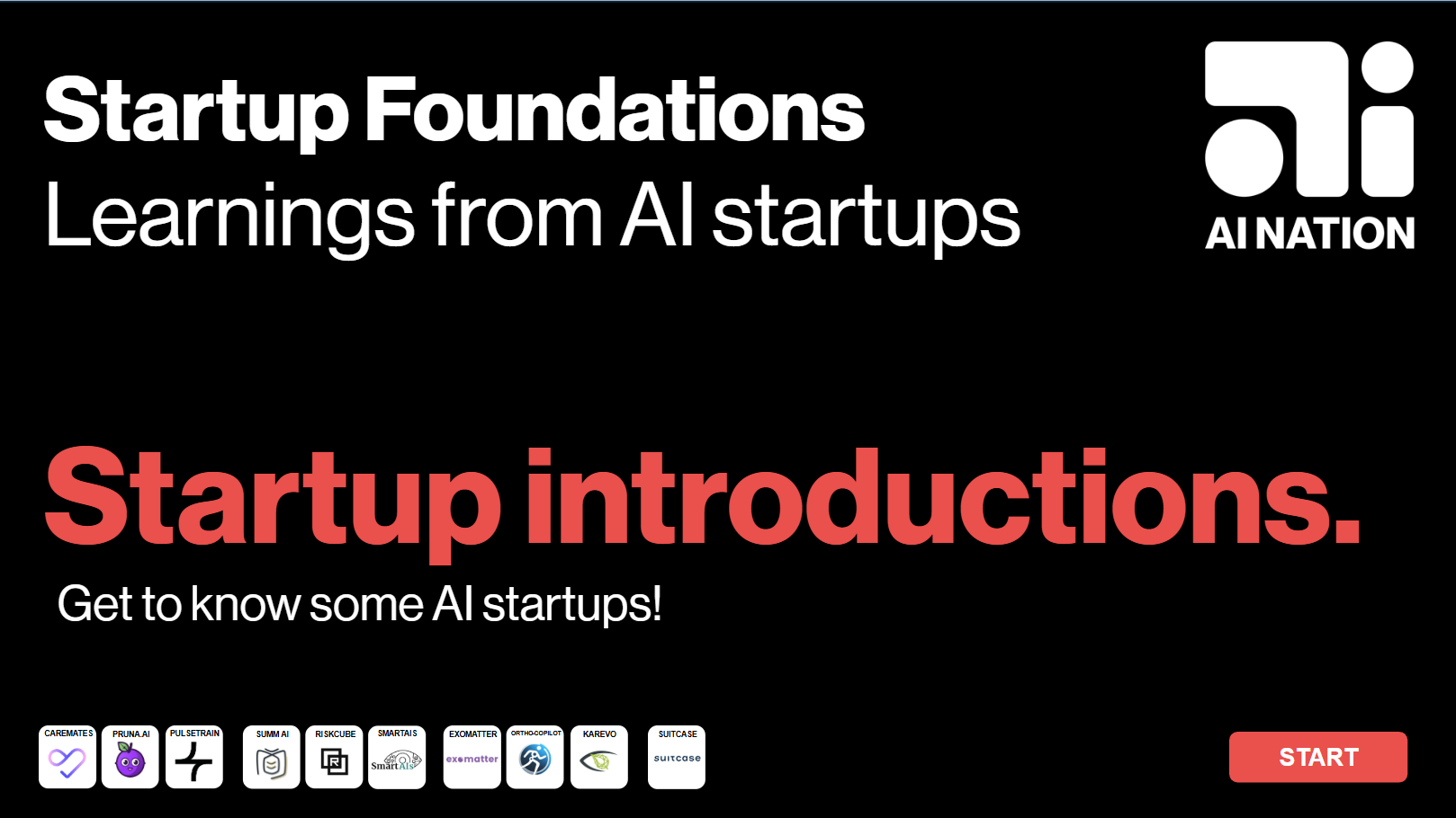 Startup Introduction Technology Startup Foundations: STARTUP INTRODUCTION