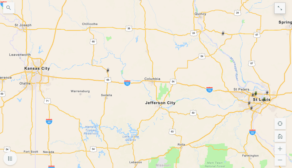 Black Towns & Settlements Mapping Project Missouri Tour