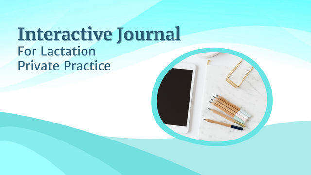 Interactive Journal for Lactation Private Practice