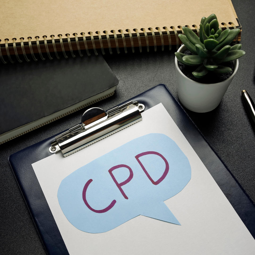 5 Reasons to do CPD - Prospero Learning Blog - clipboard with CPD written on it
