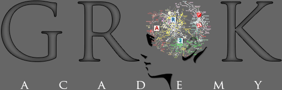 grok academy banner from my old website grok.academy featuring a woman's head filled with neural connections and sfotware icons