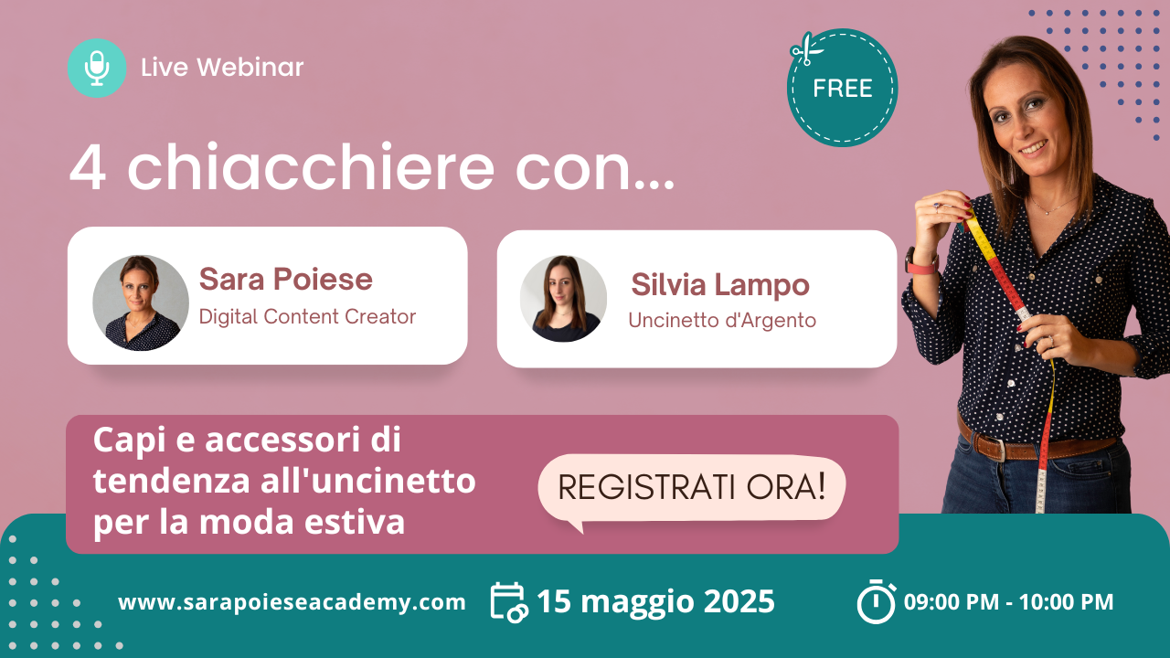 sara poiese webinar - diretta live mensile - diretta live fine mese sara poiese