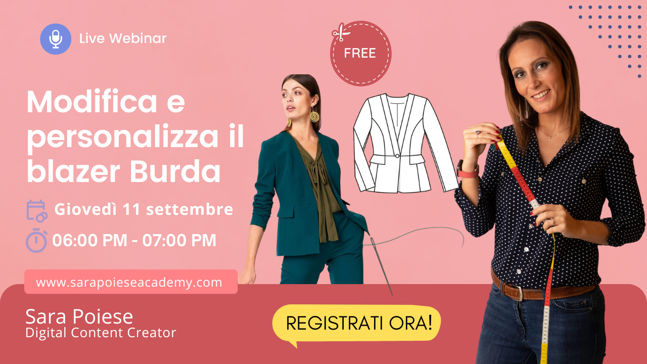 sara poiese webinar - burda style - sara poiese burda
