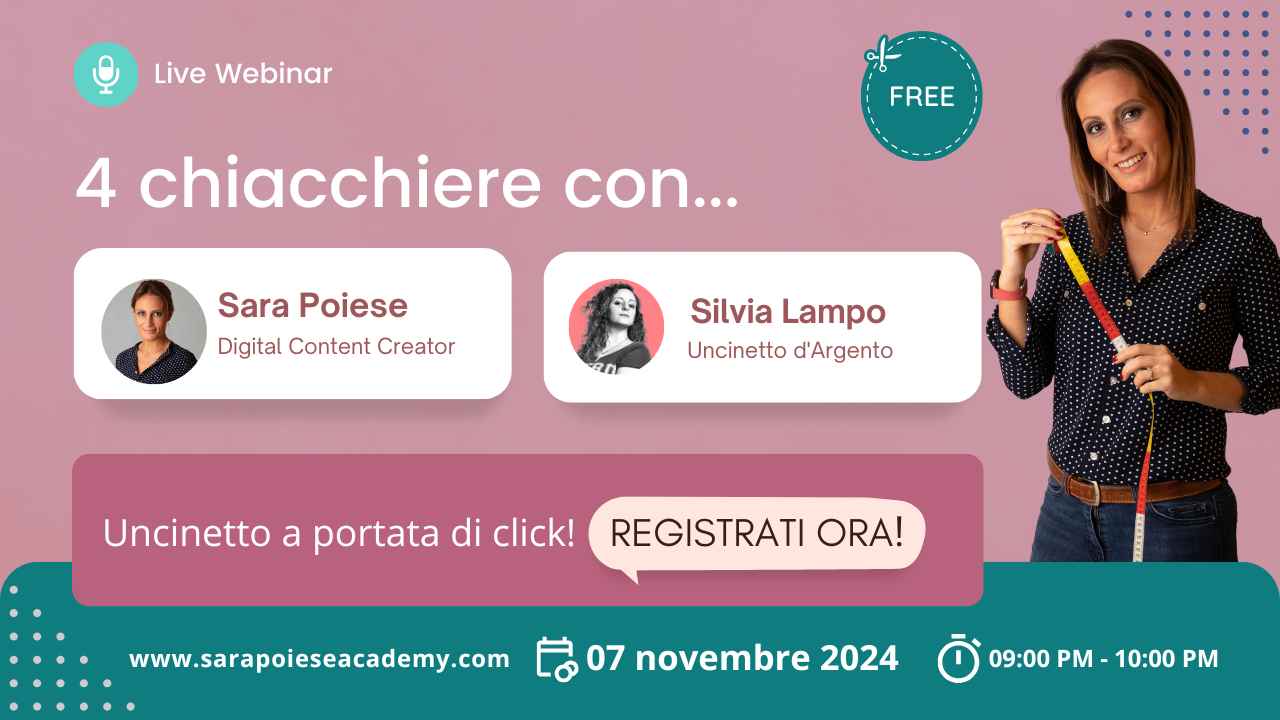 sara poiese webinar - diretta live mensile - diretta live fine mese sara poiese