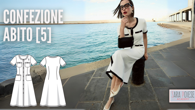 cucire abito chanel - confezione abito - sara poiese academy - corso online