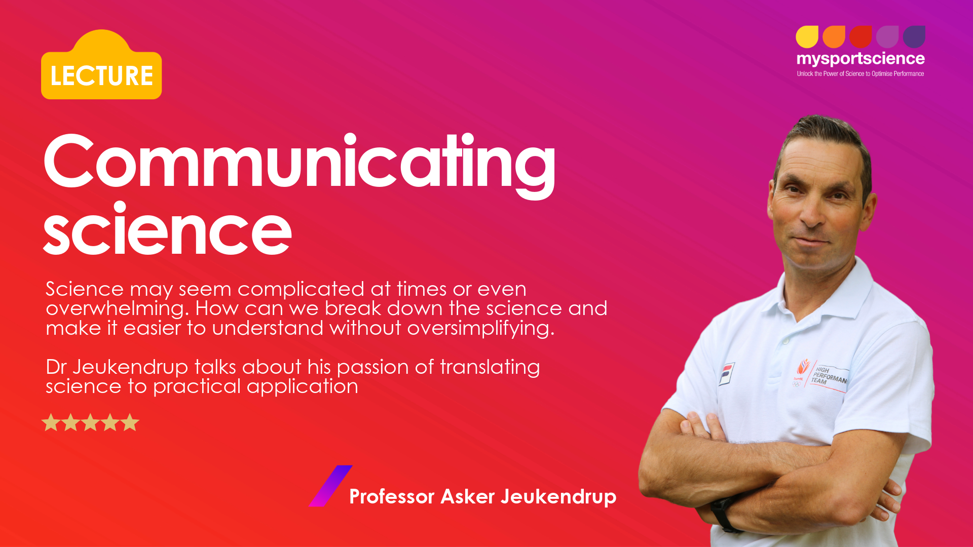 Communicating science