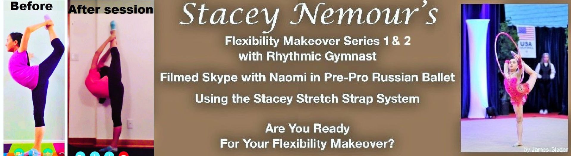 Flexibility Makeover for Rhythmic Gymnasts Course Card