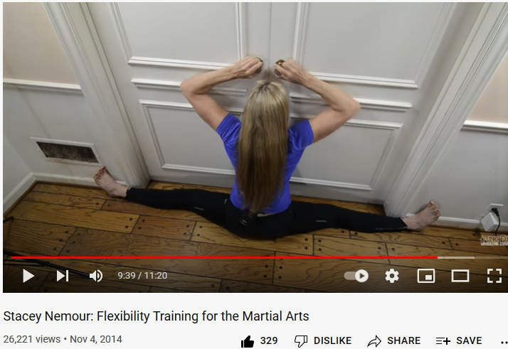 Stacey straddle stretch kung fu magazine