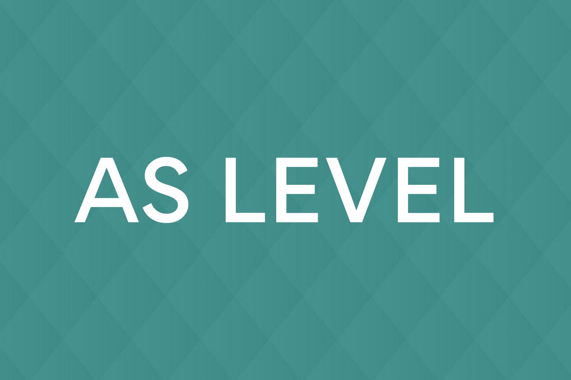 (A Levels) Program (A Levels) Program