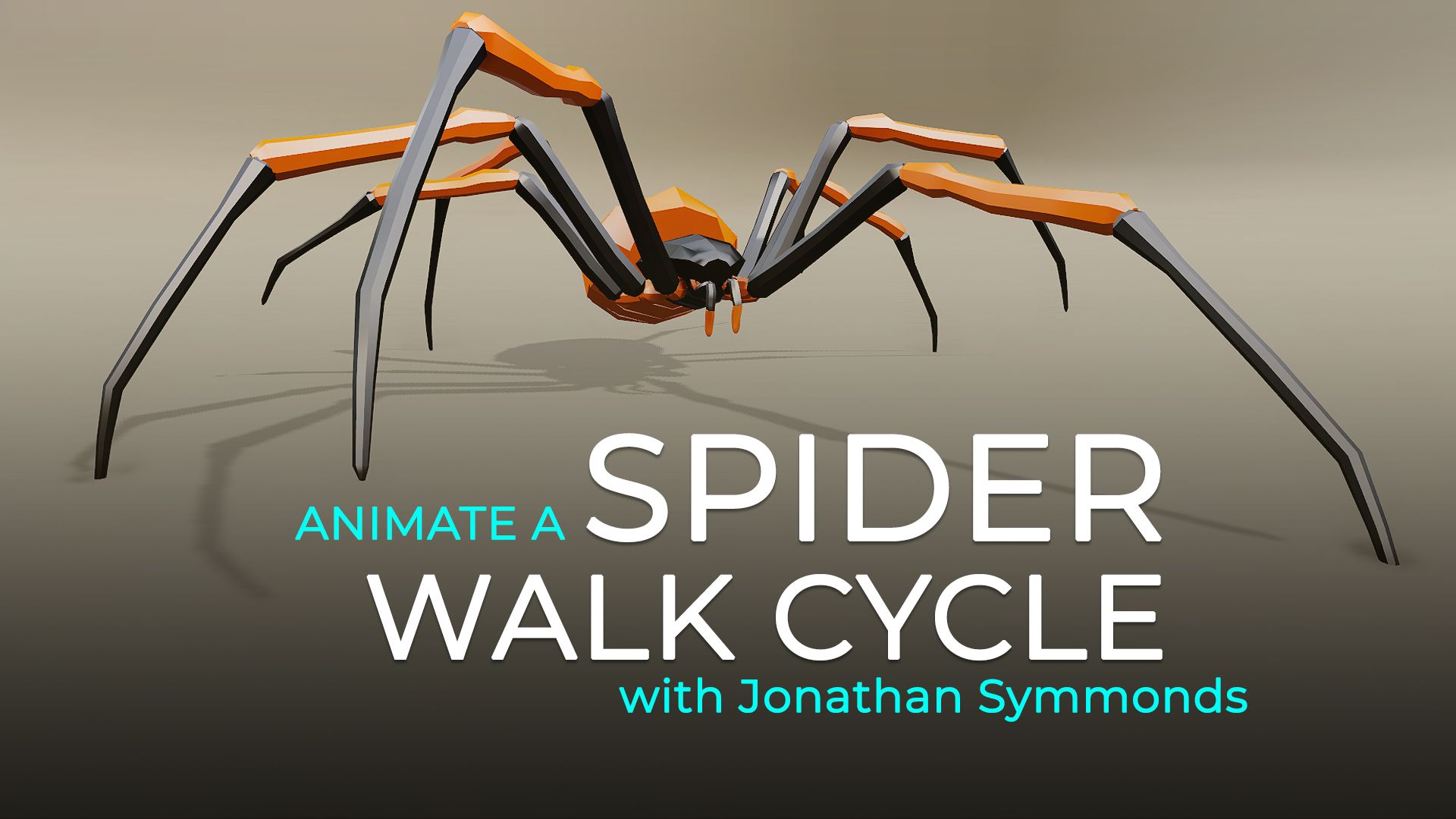 Animate A Spider Walk Cycle Sophoria Academy