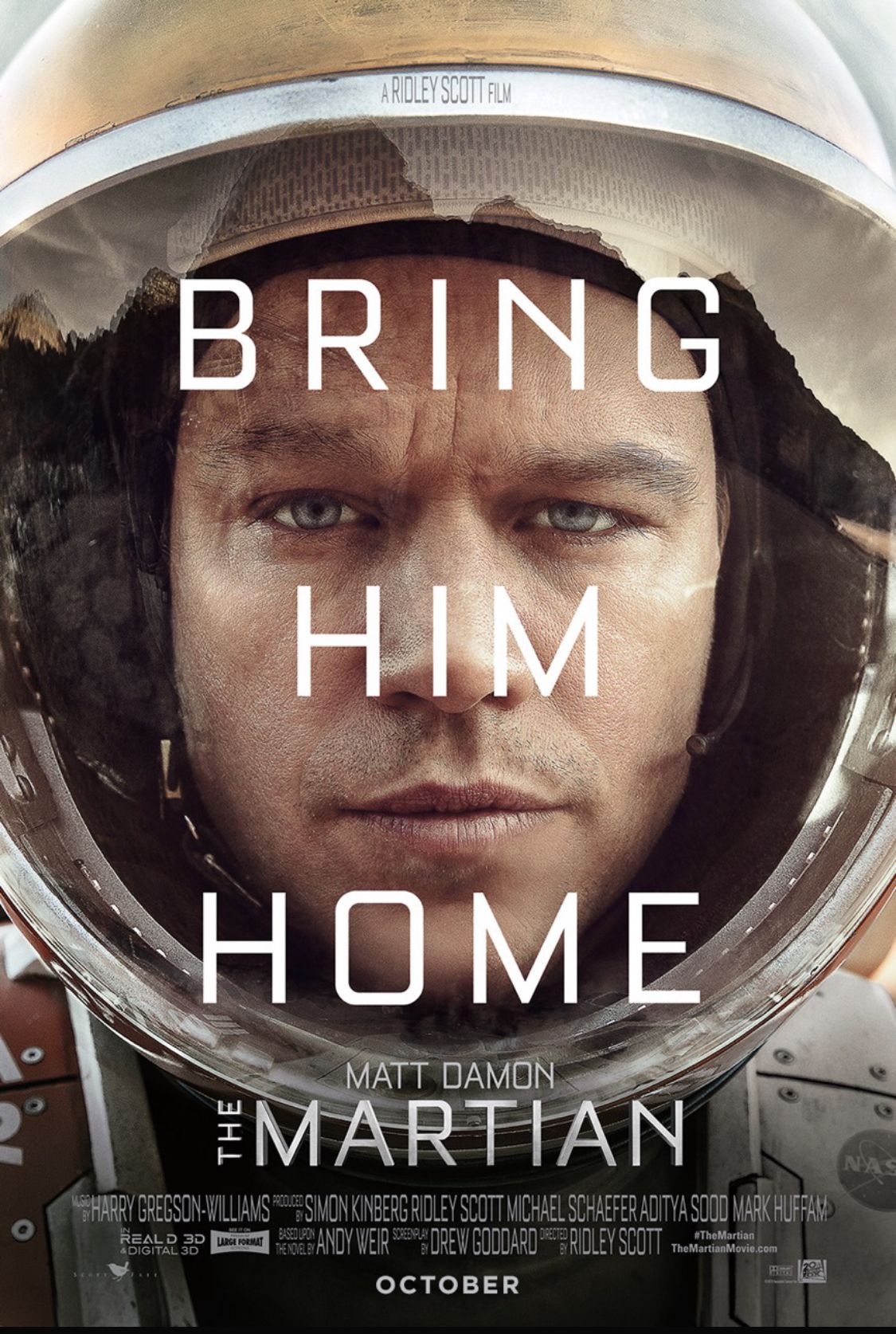 The Martian — Film Poster