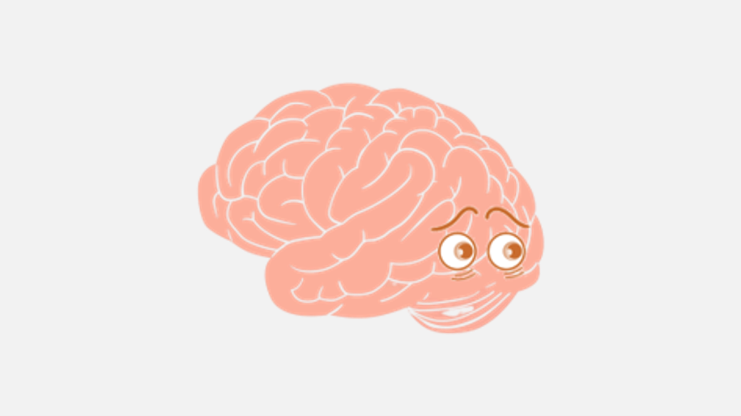 Illustrasjon av en hjerne