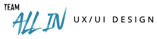 Team ALL IN Logo - UX UI Design